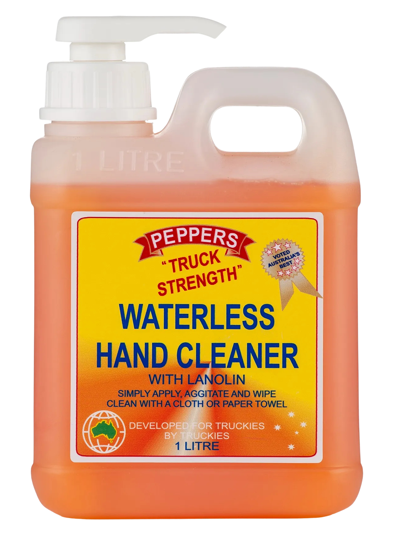 Waterless Hand Cleaner 1L Front